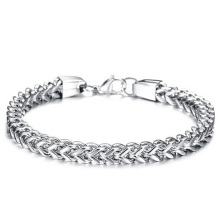 Fashion Simple Titanium Steel Men's Bracelet Stainless Steel Jewelry Chain Men's Bracelet